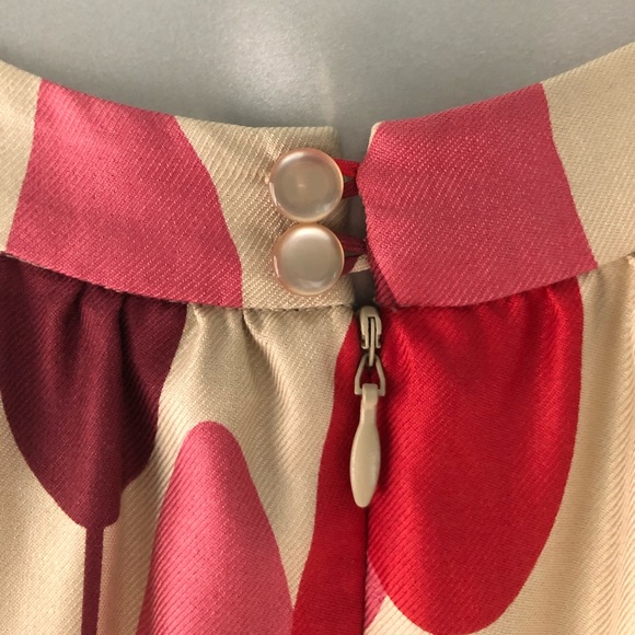 Orla Keily Cyprus Tree shift dress - shades of red - Picture 5 of 11